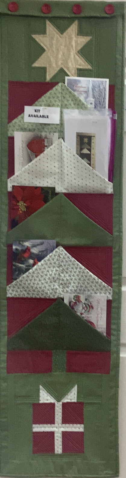 Christmas Card Holder Kit with Buttons