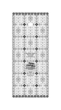 CGRPRG1 Creative Grids Ruler Itty Bitty Eights-3" x 7"