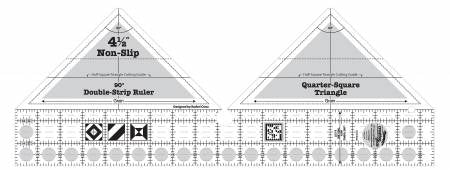 Creative Grids Ruler 90* Double-Strip Ruler CGRDBS90