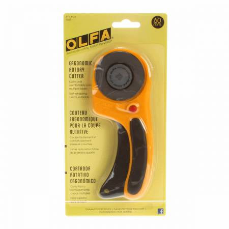 Olfa 60 mm Ergonomic Rotary Cutter