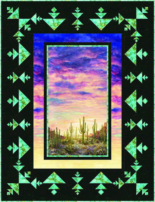 Desert Views Quilt Kit 54” x 70”