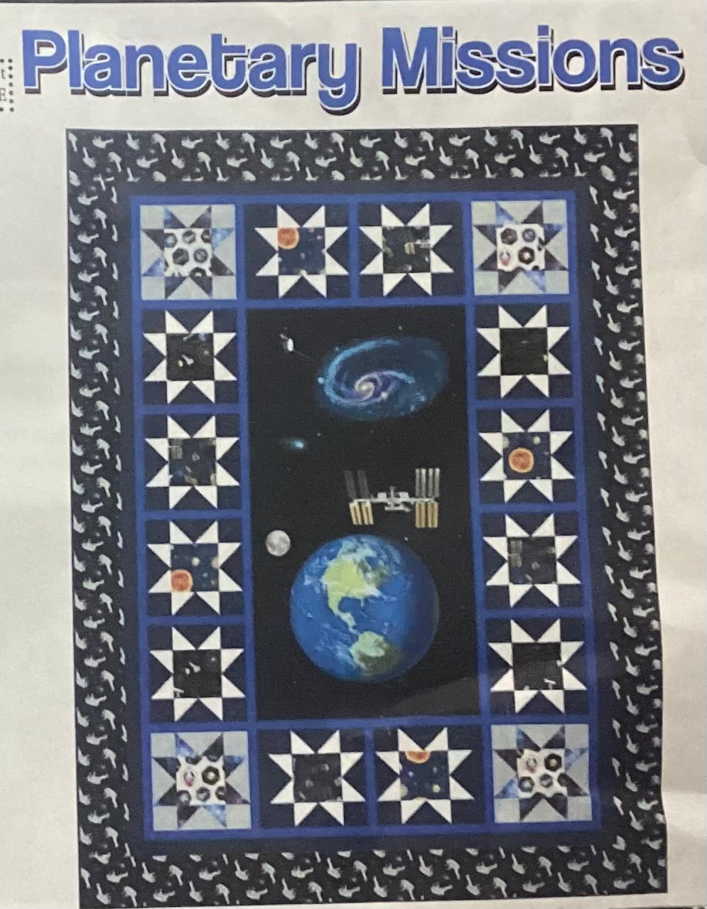 Planetary Missions Quilt Kit 60” x 80”