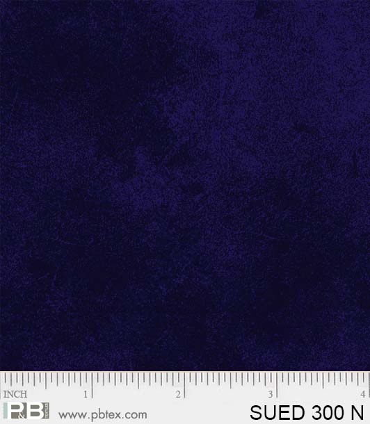 P&B Textiles SUED 300N (Navy)