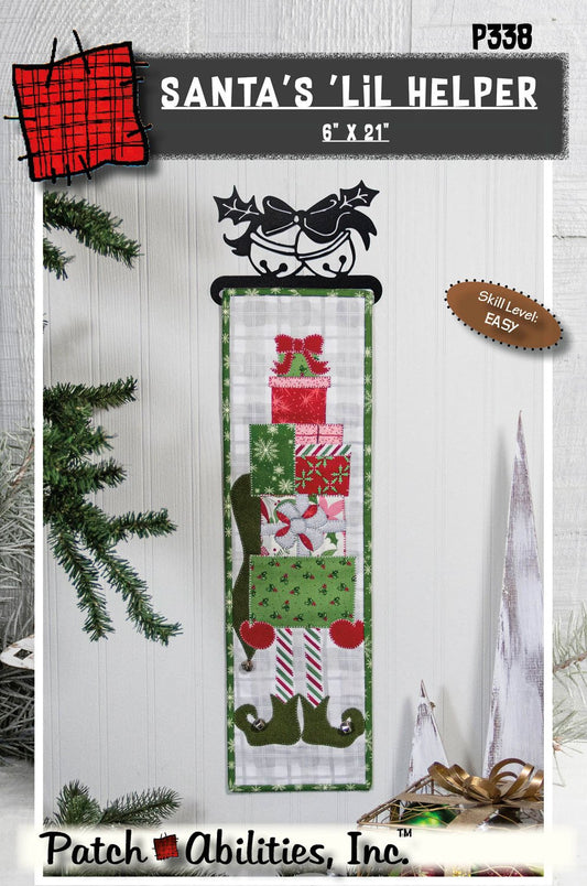Patch Abilities, Inc. Santa’s ‘Lil Helper 6” x 21” P338