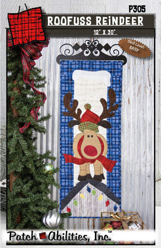 Patch Abilities, Inc. Roofuss Reindeer Pattern 12” x 30” P305
