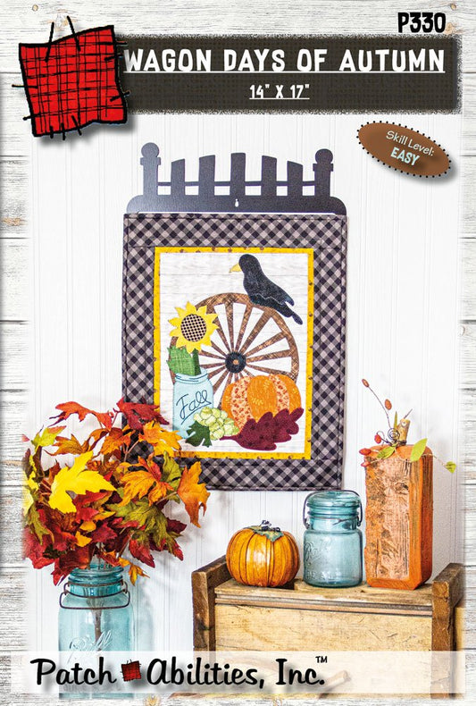 Patch Abilities, Inc. Wagon Days of Autumn Pattern 14” x 17” P330