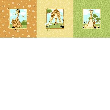 Baby Giraffes Panel