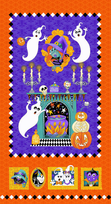 Witches Night Out Panel 24” x 45”