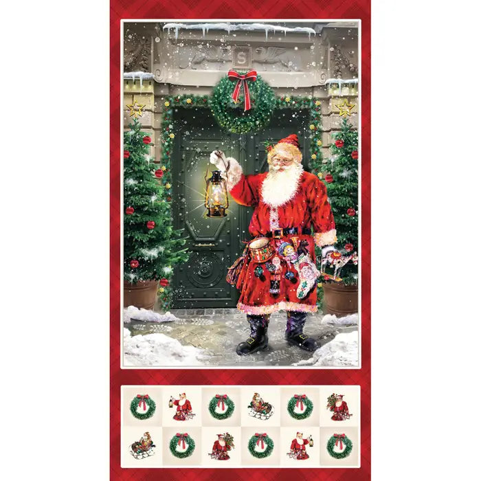 Old Saint Nick Panel 24” x 45”