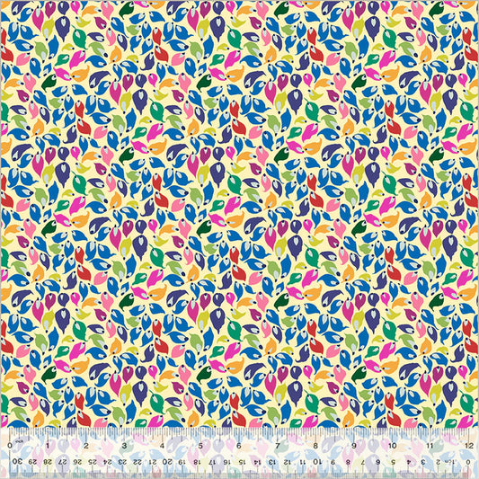 Botanica by Sally Kelly for Windham Fabrics 54017-5 Macadamia