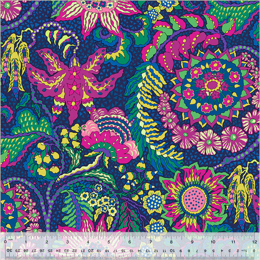 Botanica by Sally Kelly for Windham Fabrics 54013-3 Indigo