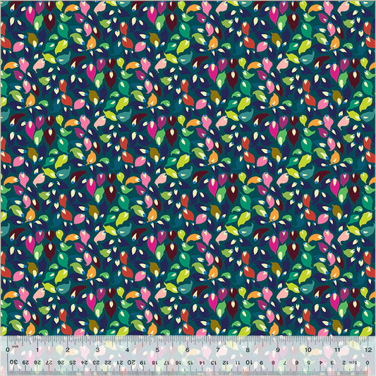 Botanica by Sally Kelly for Windham Fabrics 54017-12 Teal