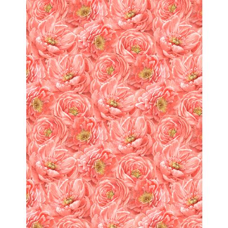 Wilmington Prints Peach Whispers 3028 83318 305