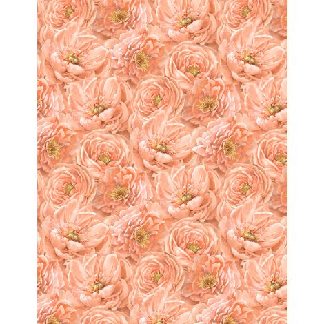 Wilmington Prints Peach Whispers 3028 83318 805