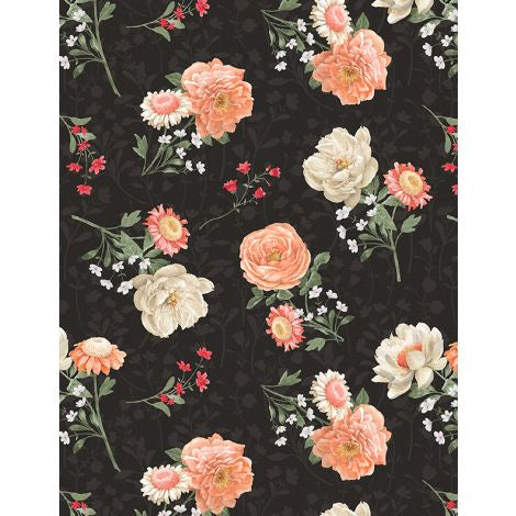 Wilmington Prints Peach Whispers 3028 83319 982