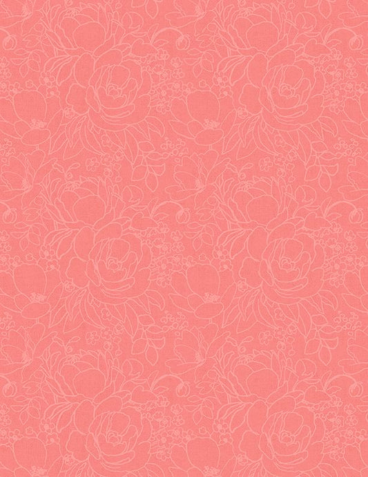 Wilmington Prints Peach Whispers 3028 83321 303