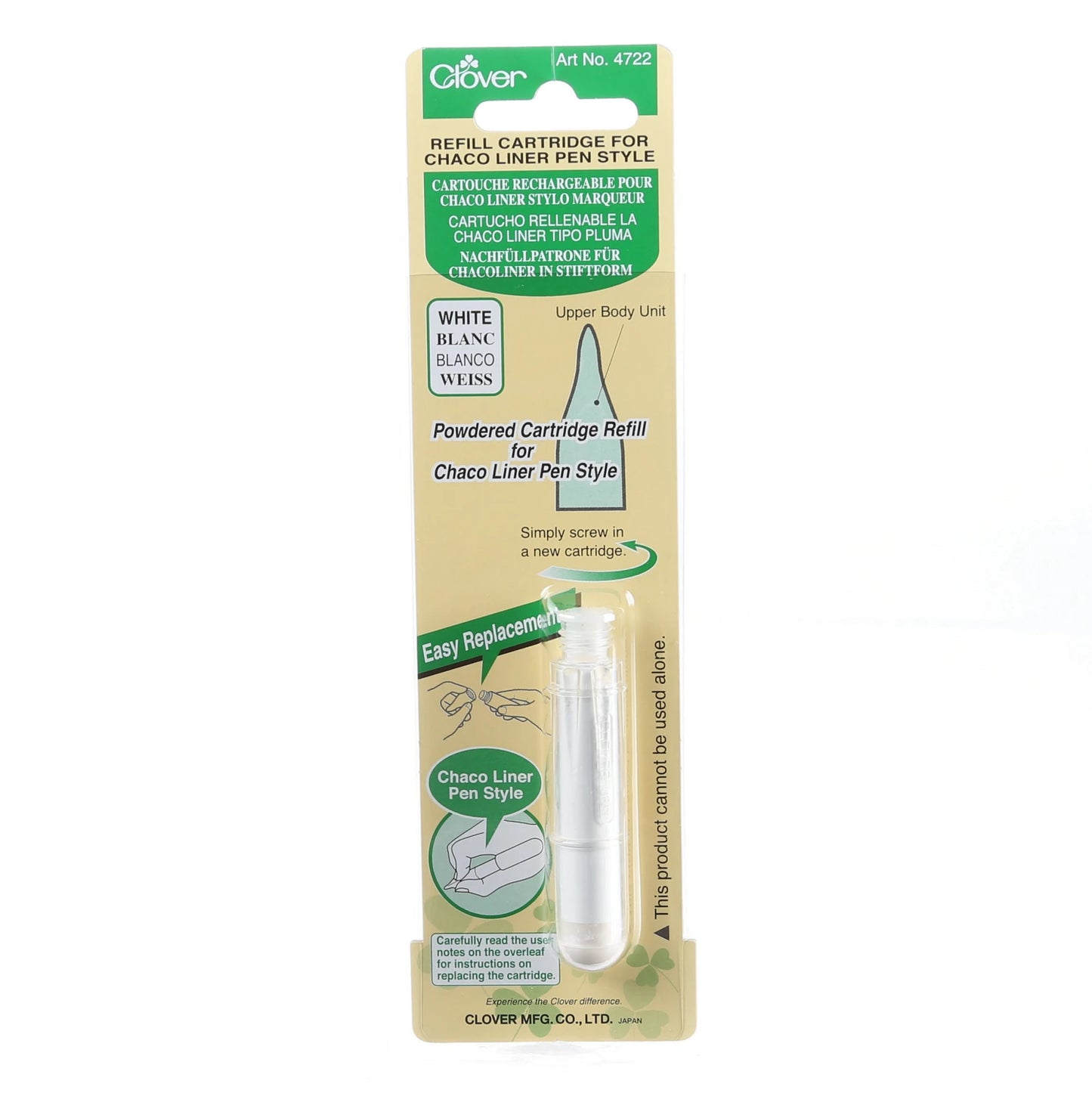 Refill Cartridge for Chaco Liner Pen Style #4722