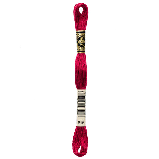 DMC Floss #816 Garnet