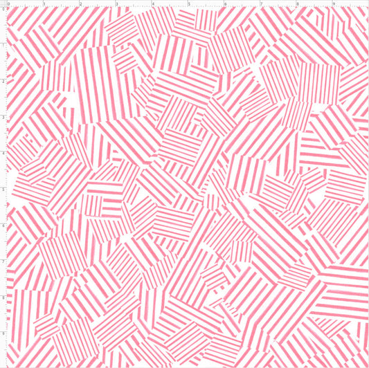 Loralie Designs Sweet Stripe Pink 692-143