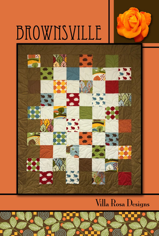 Brownsville Pattern by Villa Rosa Designs  43" x 54"