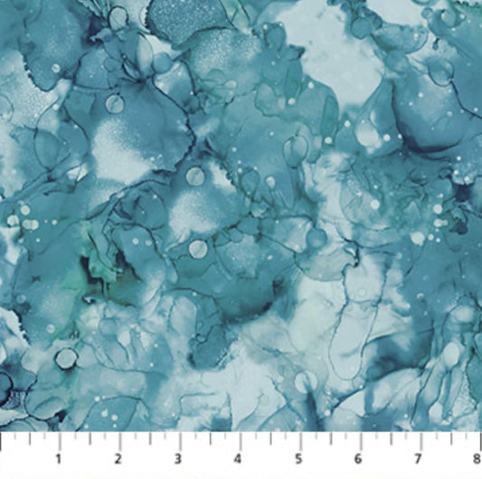 Northcott Silk USA Fox Den Collection DP28338-44 Blue