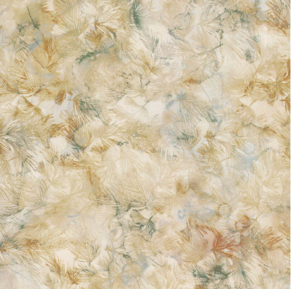 Northcott Silk USA Fox Den Collection DP28337-14 Pine Needle