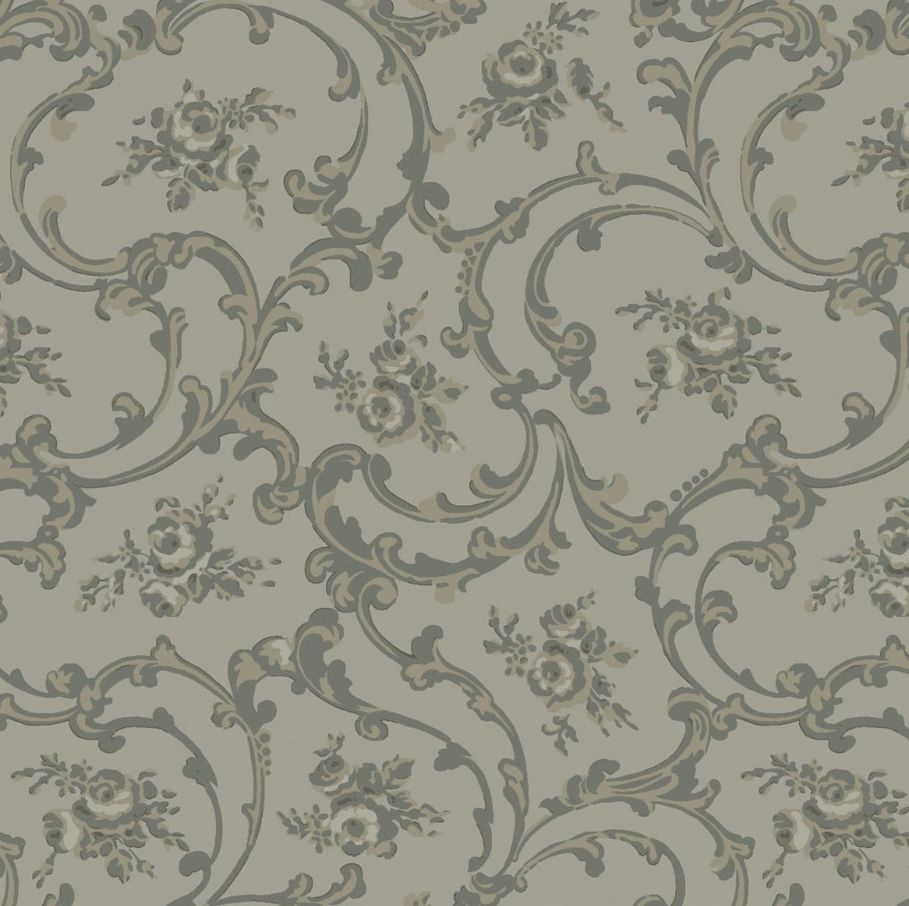 Maywood Studio Dark & Stormy MAS10441-T Scroll - Taupe