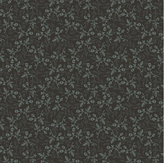 Maywood Studio Dark & Stormy MAS10443-N Tiny Flower Navy