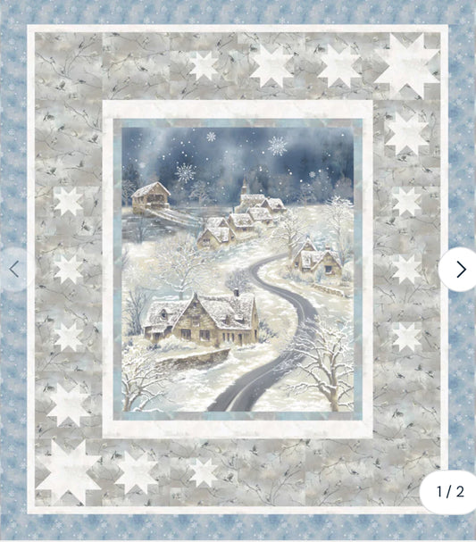 Winter Whisper Panel Quilt Kit