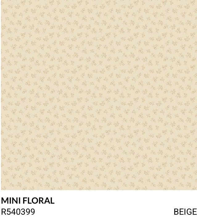 Marcus Fabrics Toolbox Floral Timeworn Toolbox Designs R540399 Beige
