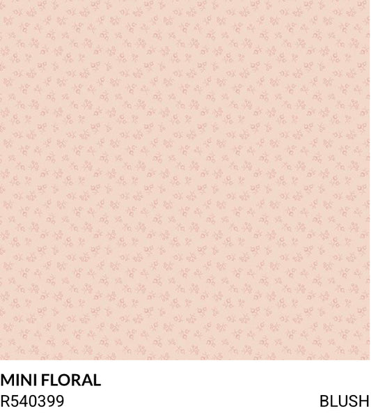 Marcus Fabrics Toolbox Floral Timeworn Toolbox Designs R540399 Blush