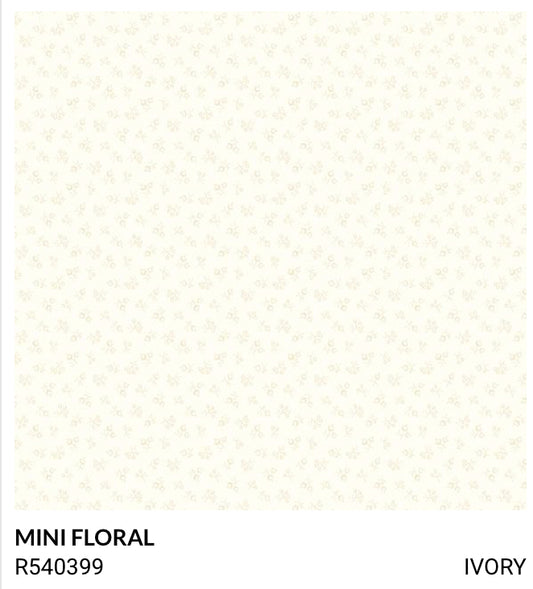 Marcus Fabrics Toolbox Floral Timeworn Toolbox Designs R540399 Ivory