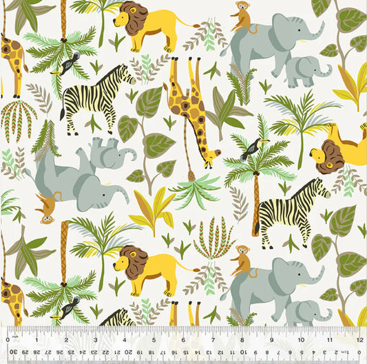 King of the Jungle Living a Wild Life 54667-3 Ivory