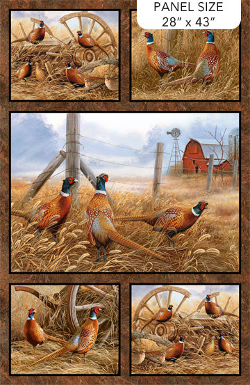 Naturescapes Pheasant Grove Panel DP28308-37