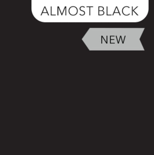 Northcott Colorworks Premium Solid #9000-998 Almost Black