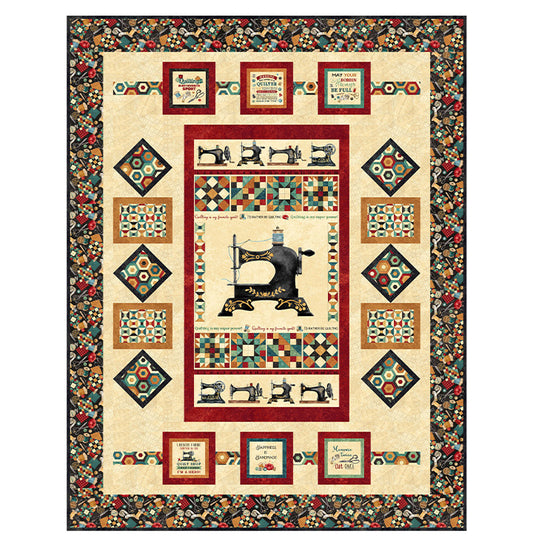 Treasured Things Quilt Kit 60” x 76”