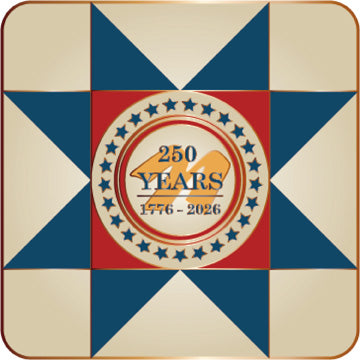America 250 Commemorative Enamel Pin