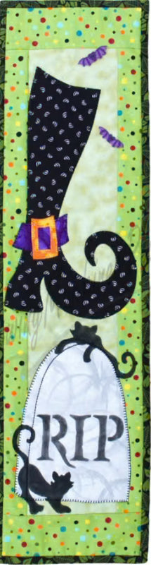 Patch Abilities, Inc. RIP Witchie Poo-6"x22"