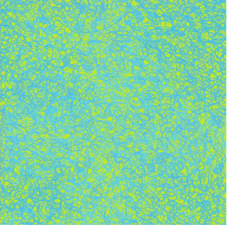 Loralie Designs Scribble Green/Turquoise 692-669