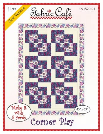Fabric Cafe’ Corner Play 45”  x 63”