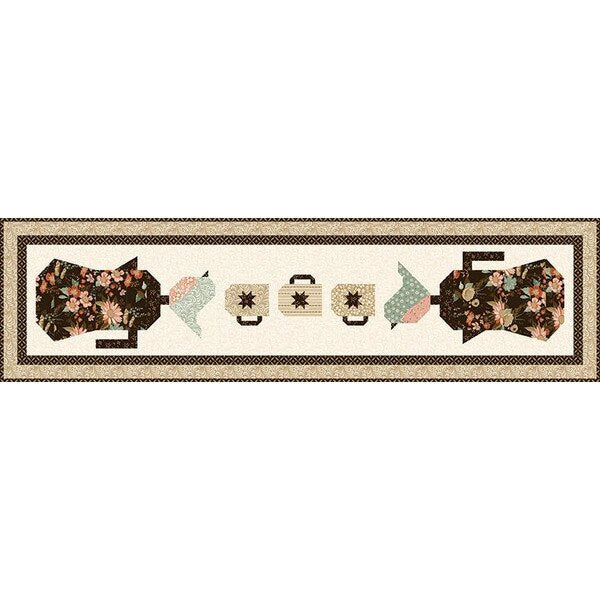 Morning Latte Table Runner Kit 17” x 64 1/4”