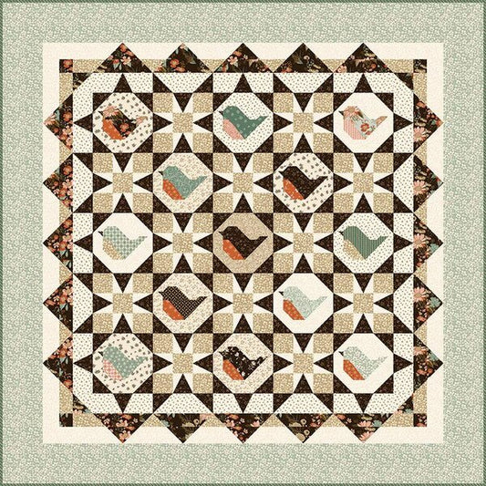 Morning Song Quilt Kit 72” x 72”