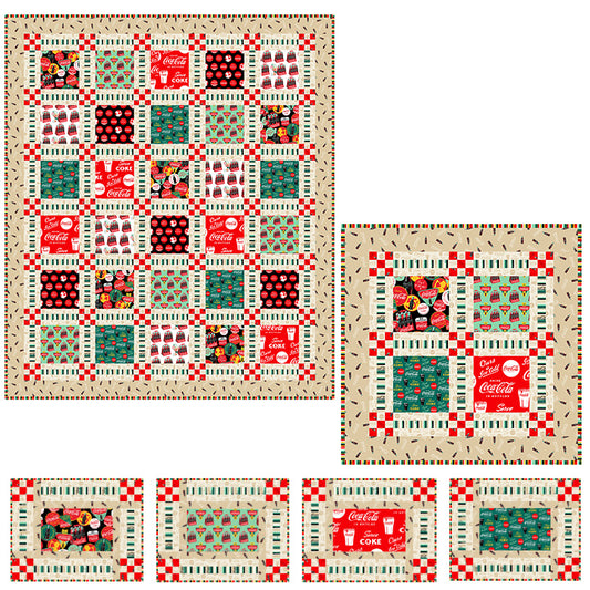 At The Diner Quilt Kit 59” x 69”