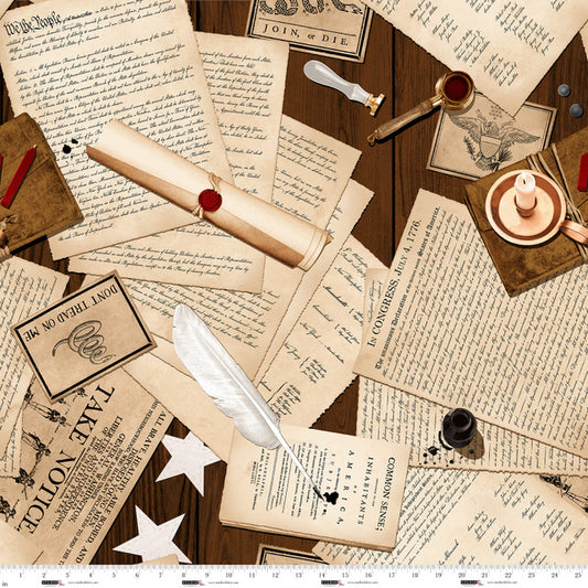 We the People 108” Quilt Backing from Studio e Fabrics