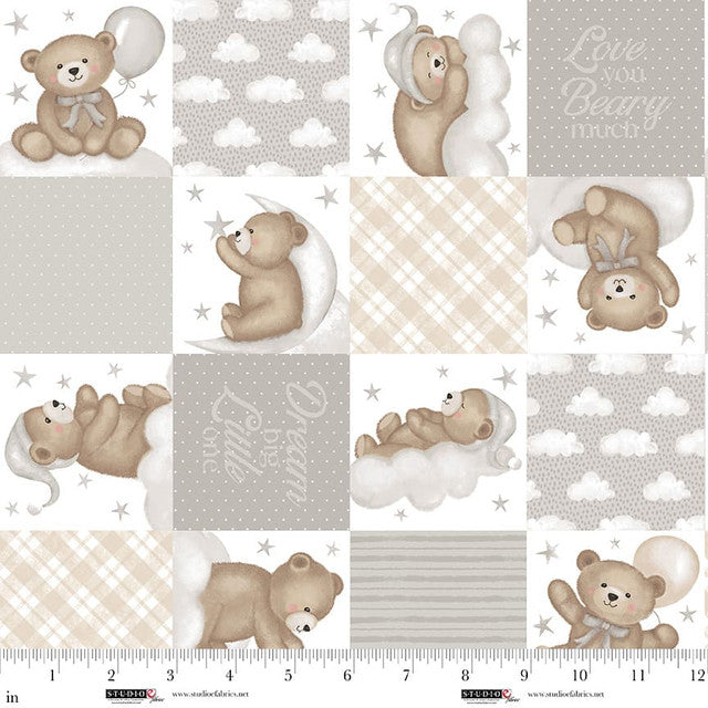 Sleepy Teddy by Sharla Fults Patt# 8518, Col# 94
