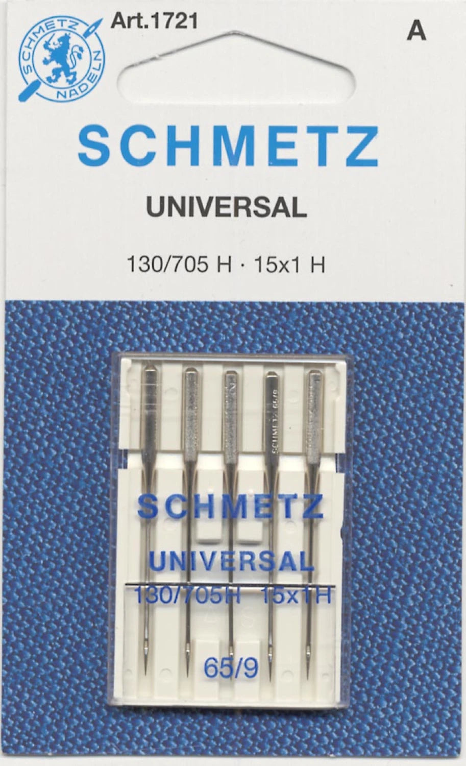Schmetz Universal Sewing Machine Needles Size 65/9