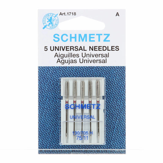 Schmetz Universal Sewing Machine Size 75/11