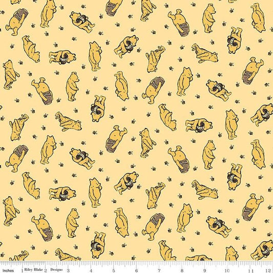 Winnie the Pooh by Riley Blake Designs Pattern: C17002, Color: Sunshine