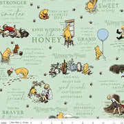 Winnie the Pooh by Riley Blake Designs Pattern: C17000, Color: Green