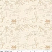 Winnie the Pooh by Riley Blake Designs Pattern: C17001, Color: Cream